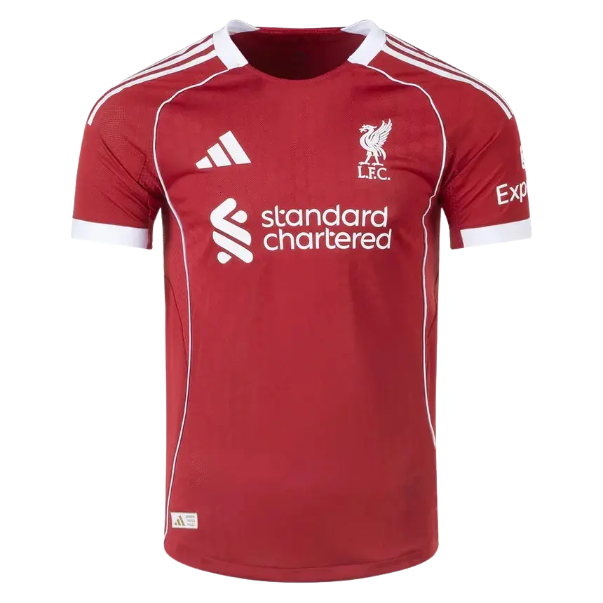 Liverpool Home Jersey 25/26 - 2026 Collection